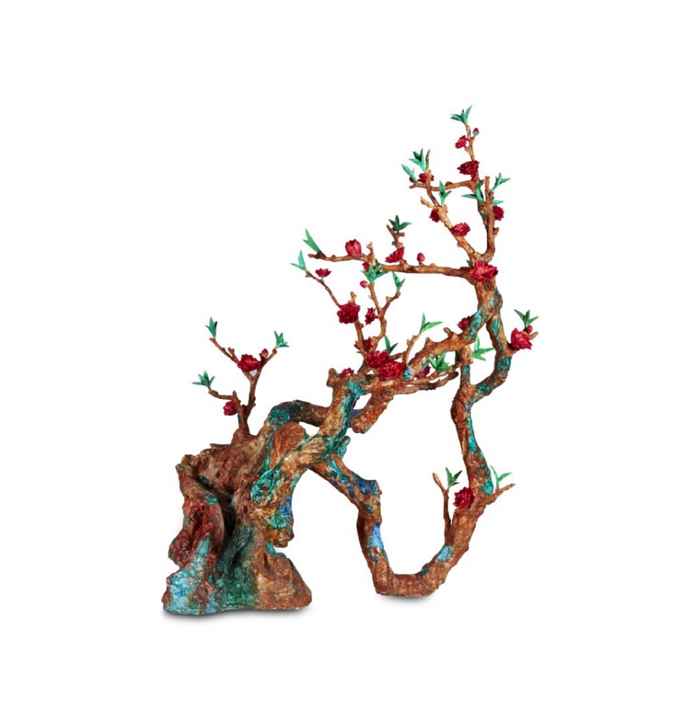 周春芽 / 桃花繪