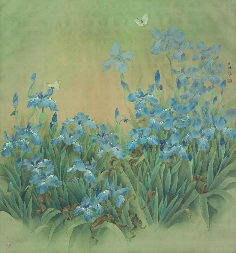 林季鋒作品/藍色鳶尾花