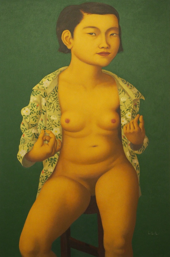 林麗玲作品/花襯衫