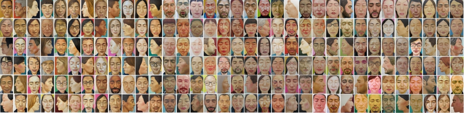 魏禎宏作品/閉上眼睛系列局部